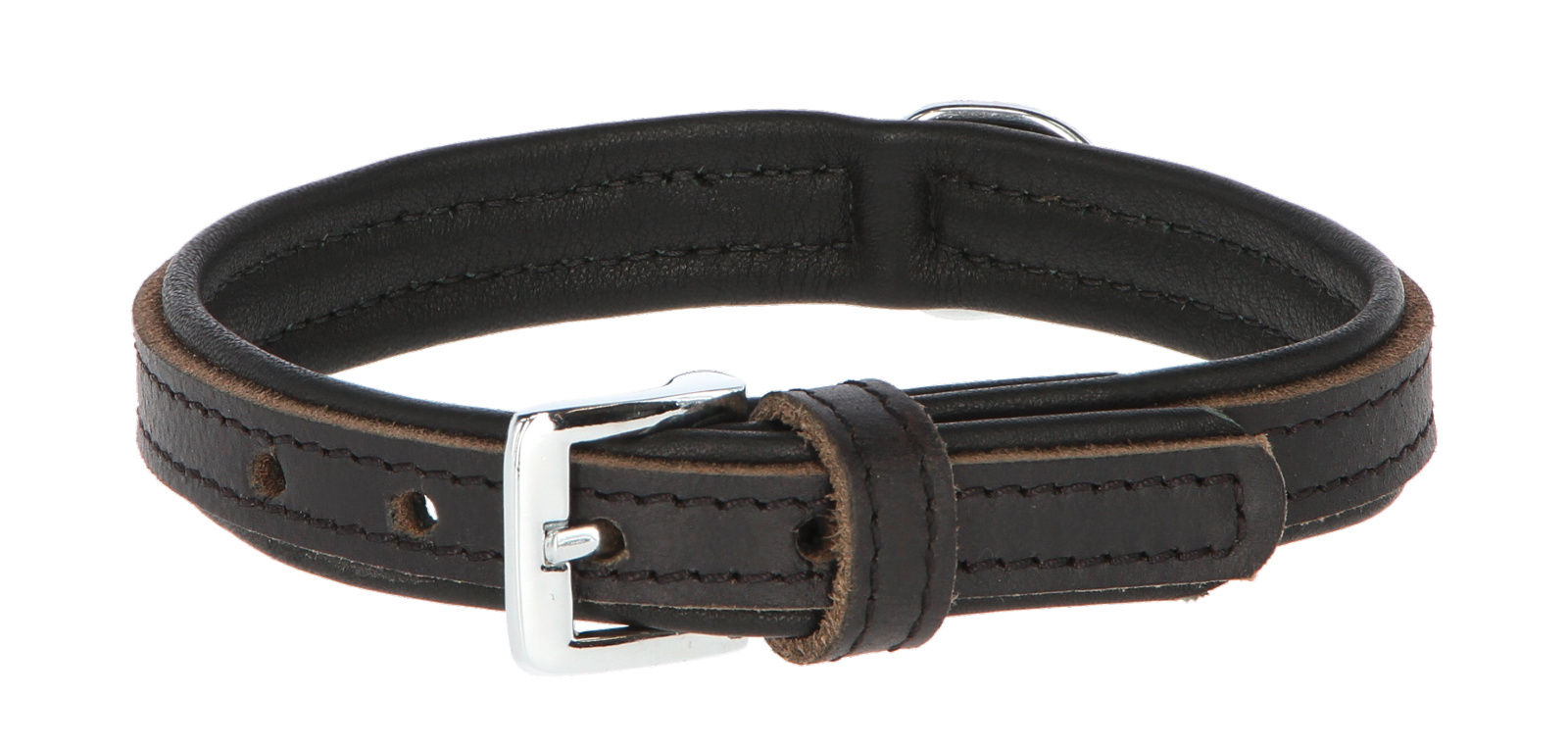 MIAMI Halsband, apfelgrün 10 mm, verstellbar 20 - 35 cm