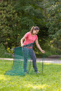 Begrenzungszaun Camping Net