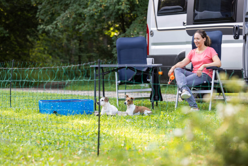 Begrenzungszaun Camping Net