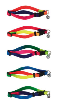 Cat Collar Rainbow