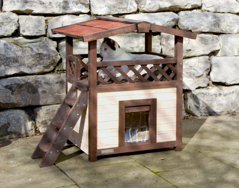 Cat House, heatable 4-Seasons Deluxe