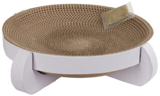 Cat Scratch Bed Platinum