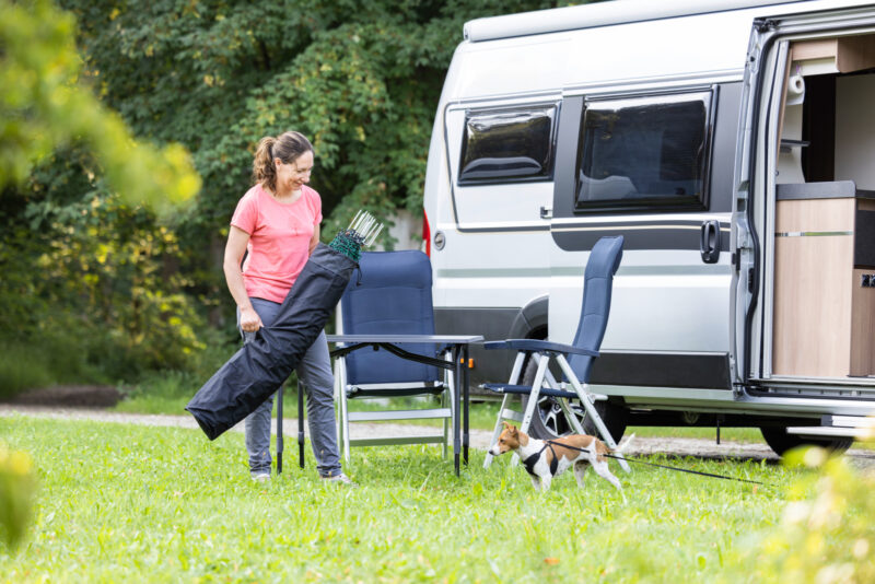 Clôture de délimitation Camping Net