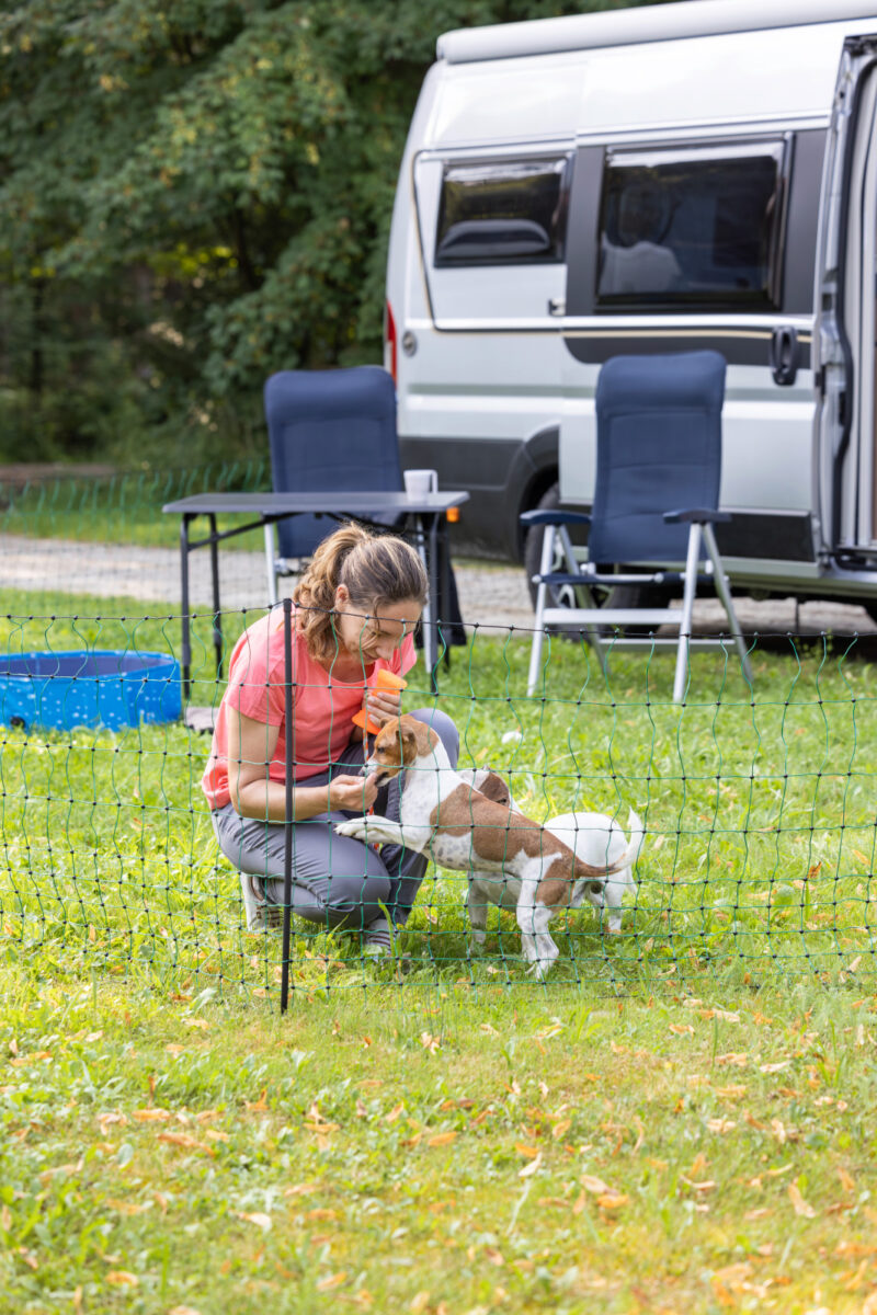 Clôture de délimitation Camping Net