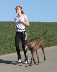 Jogging Leash with Hip Belt