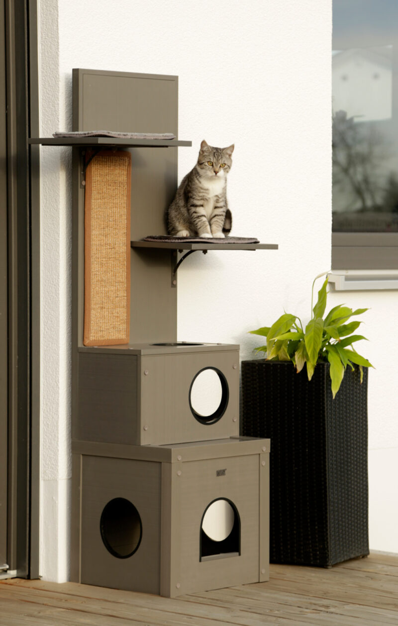 Maison de jeux pour chats ECO Alex