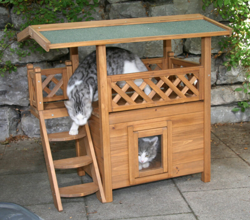 Maison pour chat Lodge