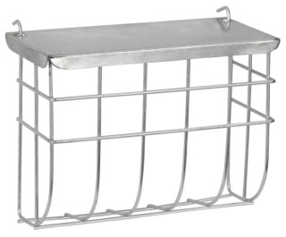 Metal Hay Rack with Cover