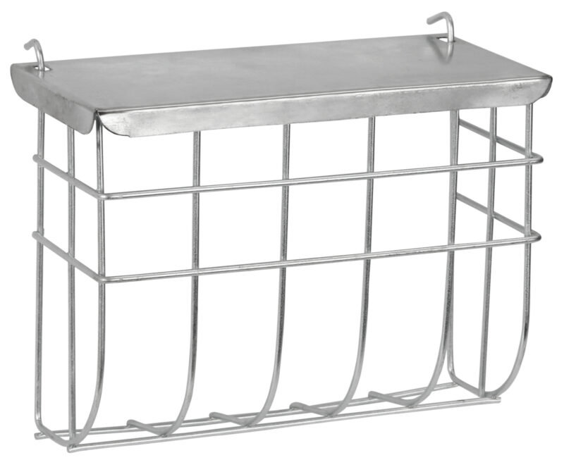 Metal Hay Rack with Cover