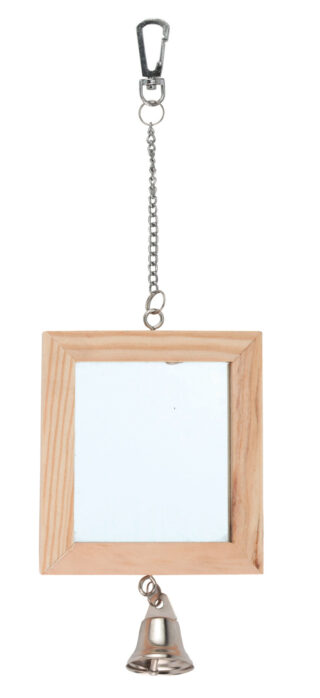 Miroir double pour oiseaux