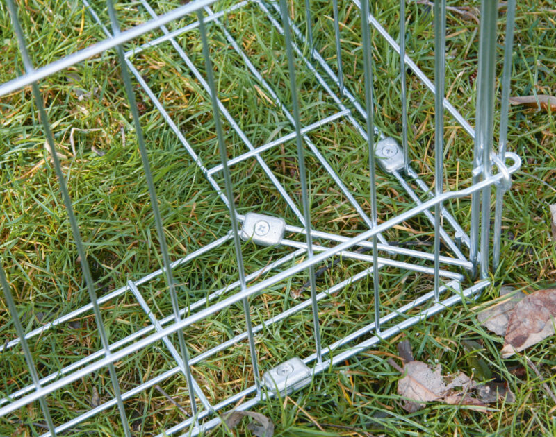 Open-air enclosure with breakout barrier