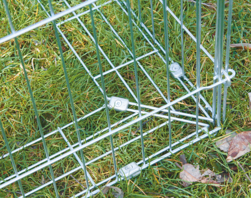 Open-air enclosure with breakout barrier