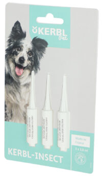 Pipette antiparasite pour chien Kerbl Insect