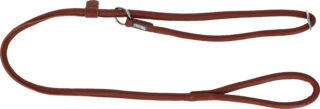 Round Leather Slip Leash Roma