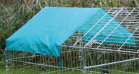 Sun Protection for Outdoor Enclosure