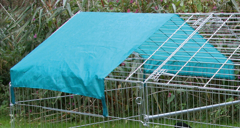 Sun Protection for Outdoor Enclosure