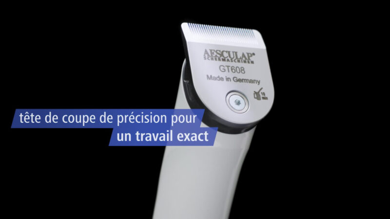 Aesculap : Tondeuse sur batterie Exacta