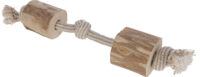 Dumbbell Coffee Wood