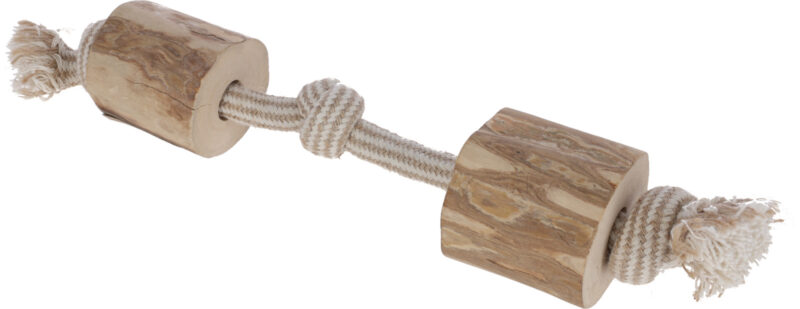 Dumbbell Coffee Wood