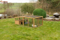 Outdoor Pen with Breakout Barrier