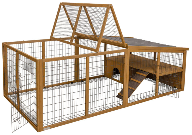 Outdoor Pen with Breakout Barrier