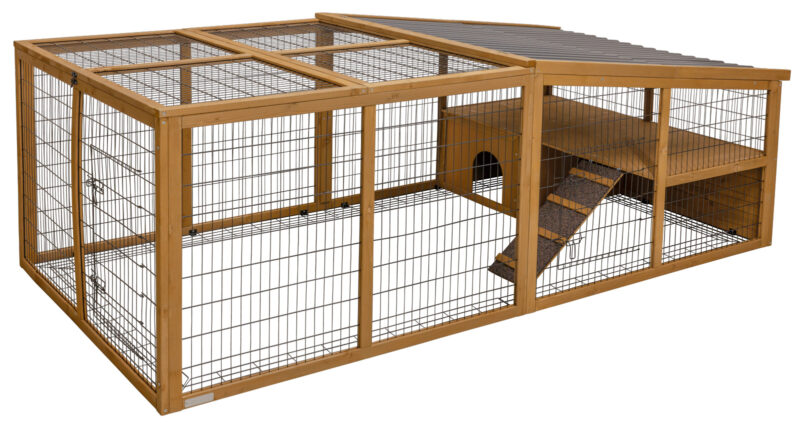 Outdoor Pen with Breakout Barrier