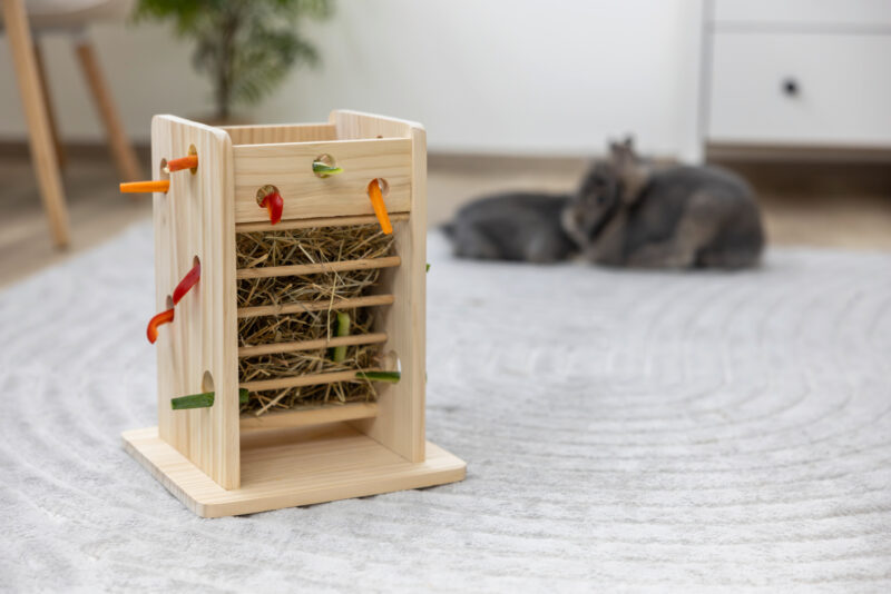 Hay and Vegetable Tower