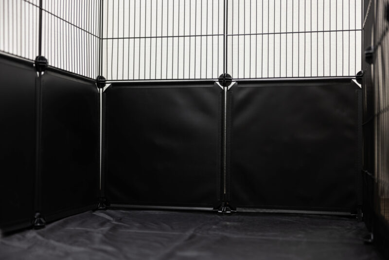 Indoor Gehege Hoppla