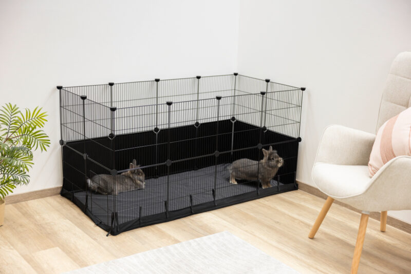 Indoor Gehege Hoppla