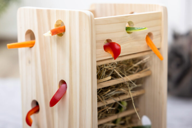 Tour à foin et à légumes