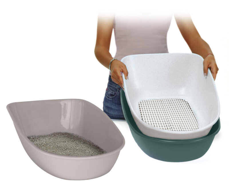 Katzentoilette Furba mit Reinigungssieb