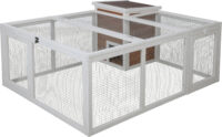 Outdoor Pen with integrated Shelter House