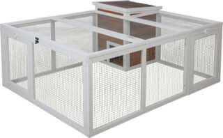 Outdoor Pen with integrated Shelter House