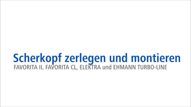 Aesculap Schermaschine Favorita II