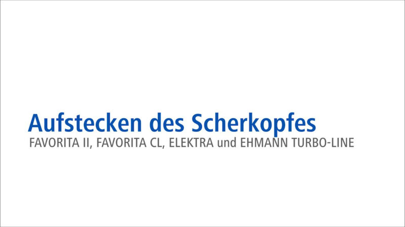 Aesculap Schermaschine Favorita II