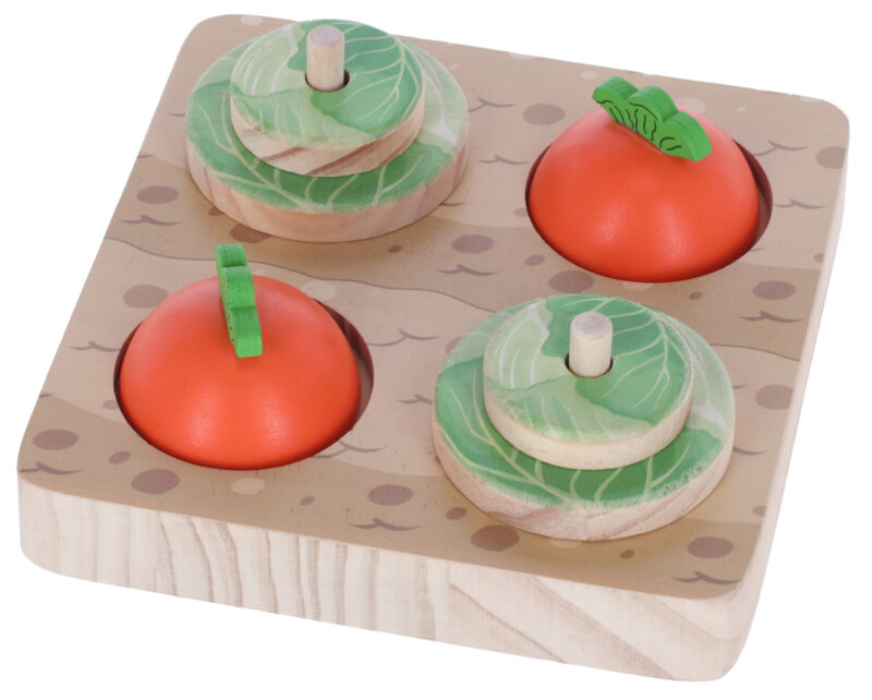 Jeu de réflexion et d'apprentissage Veggie